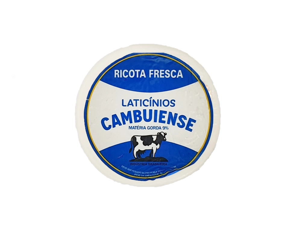 RICOTA FRESCA CAMBUIENSE (PÇ 500 G)